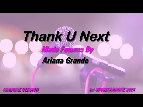 Ariana Grande   Thank U Next (    with sing along Lyrics )