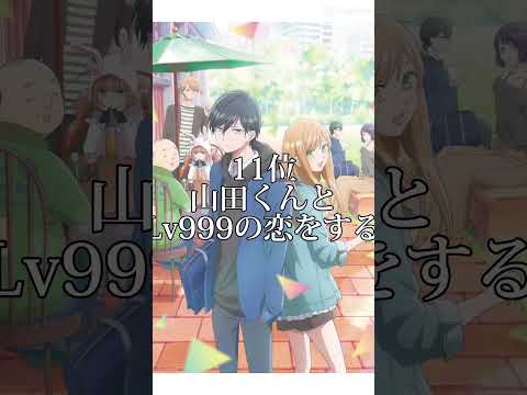 個人的2023年春今期アニメランキング(1〜3話)TOP15※推しの子見てない