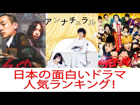 RyoToKa channel | 日本の面白いドラマ人気ランキング！みんながおすすめする作品は？